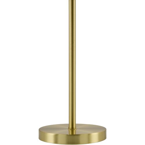 Quindra Table Lamp, Brass/Natural Rattan 4 Quindra Table Lamp, Brass/Natural Rattan