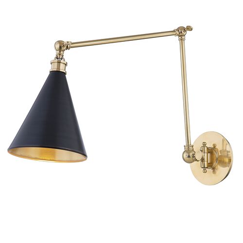 Osterley Wall Sconce, Aged Brass/Distressed Bronze 1 Osterley Wall Sconce, Aged Brass/Distressed Bronze