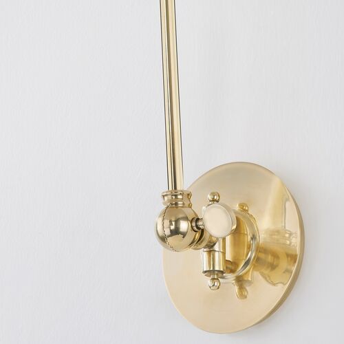 Osterley Wall Sconce, Aged Brass/Distressed Bronze 4 Osterley Wall Sconce, Aged Brass/Distressed Bronze