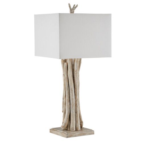 DriftwoodTable Lamp, Whitewashed 1 DriftwoodTable Lamp, Whitewashed