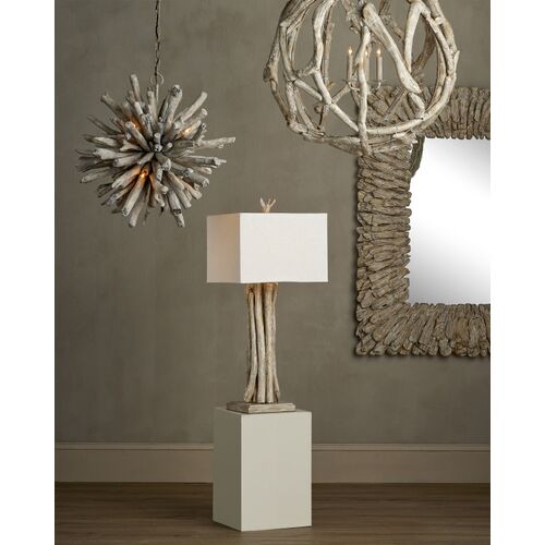 DriftwoodTable Lamp, Whitewashed 6 DriftwoodTable Lamp, Whitewashed