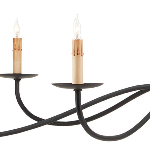 Saxon Large Chandelier, Zanzibar Black 2 Saxon Large Chandelier, Zanzibar Black