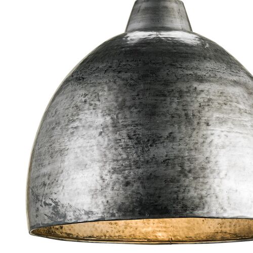 Earthshine Large Steel Pendant, Blackened Steel 2 Earthshine Large Steel Pendant, Blackened Steel