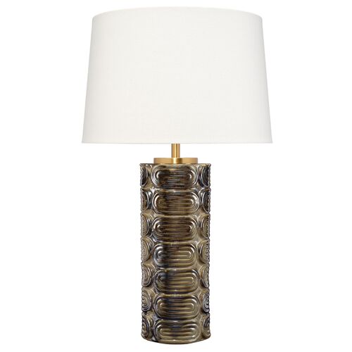 Wright Ceramic Table Lamp, Espresso 1 Wright Ceramic Table Lamp, Espresso