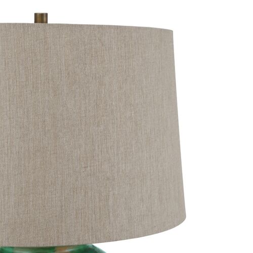 Blarney Porcelain Table Lamp, Green 3 Blarney Porcelain Table Lamp, Green