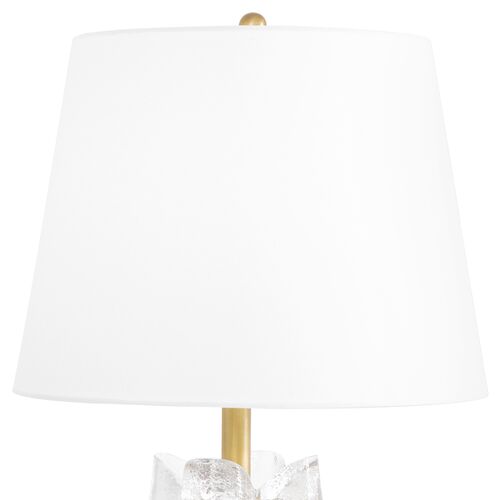 Bella Table Lamp, Natural Brass/Glass 3 Bella Table Lamp, Natural Brass/Glass