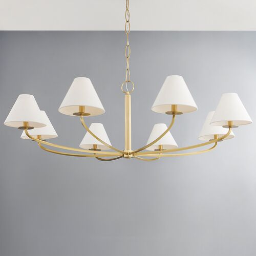 Stacey 8-Light Chandelier, Large 2 Stacey 8-Light Chandelier, Large