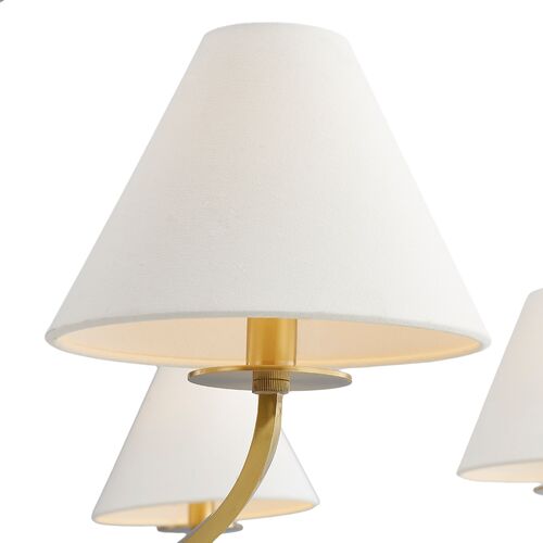 Stacey 8-Light Chandelier, Large 4 Stacey 8-Light Chandelier, Large