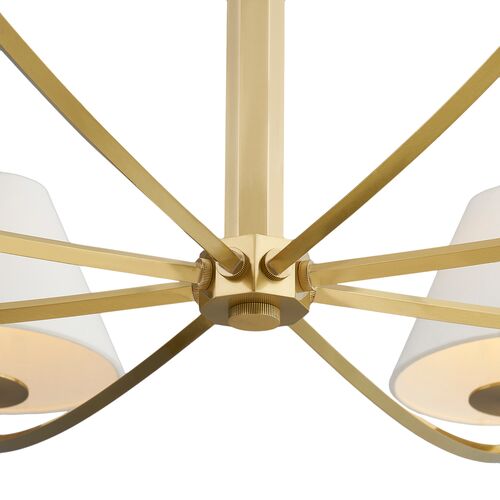 Stacey 8-Light Chandelier, Large 5 Stacey 8-Light Chandelier, Large