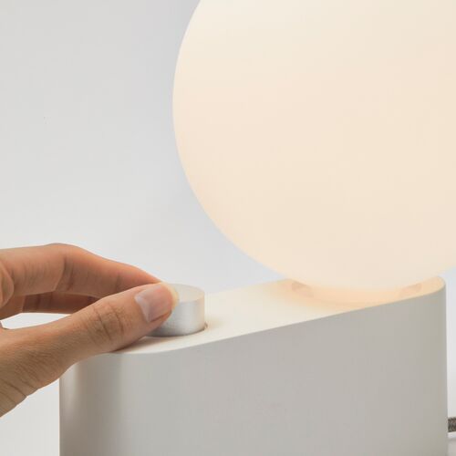 Alumina Table Lamp, Chalk White 5 Alumina Table Lamp, Chalk White
