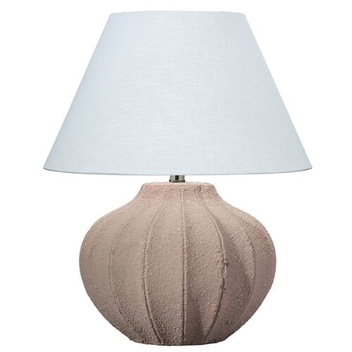 Clamshell Table Lamp, Sand Ceramic 1 Clamshell Table Lamp, Sand Ceramic
