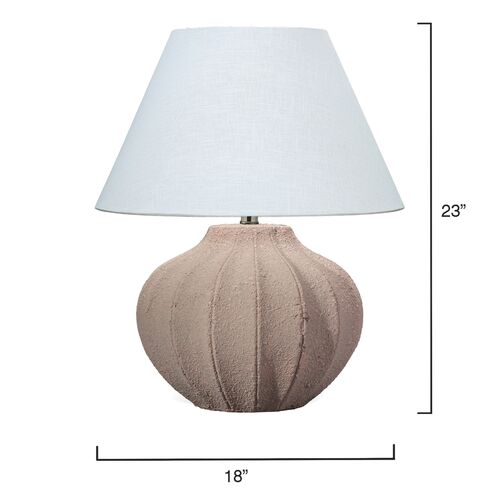 Clamshell Table Lamp, Sand Ceramic 4 Clamshell Table Lamp, Sand Ceramic