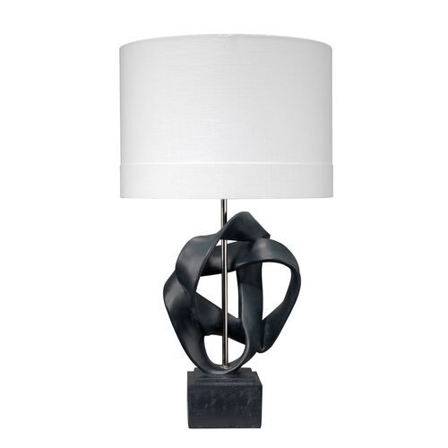 Interwined Table Lamp, Black 1 Interwined Table Lamp, Black