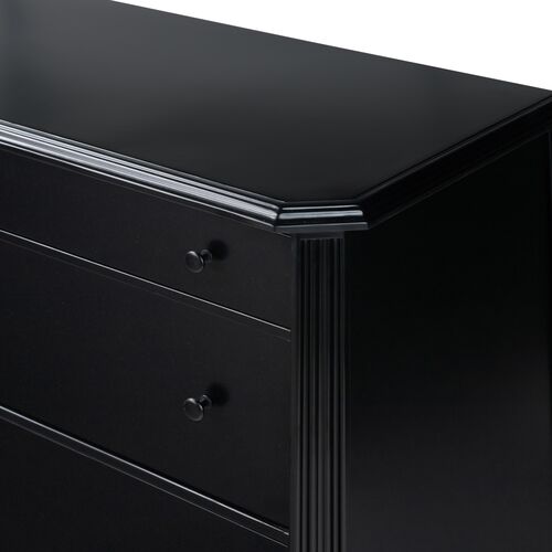 Malachi 6-Drawer Dresser, Black Iron 10 Malachi 6-Drawer Dresser, Black Iron