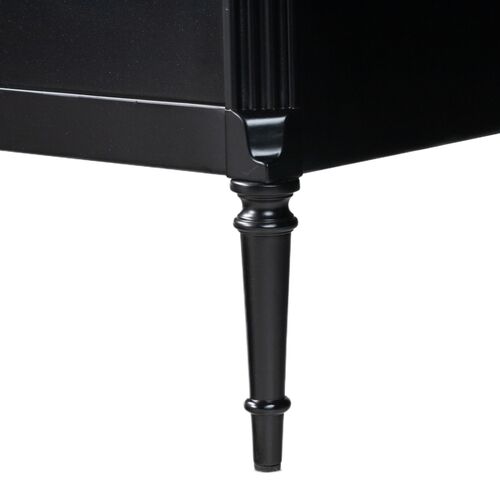 Malachi 6-Drawer Dresser, Black Iron 11 Malachi 6-Drawer Dresser, Black Iron