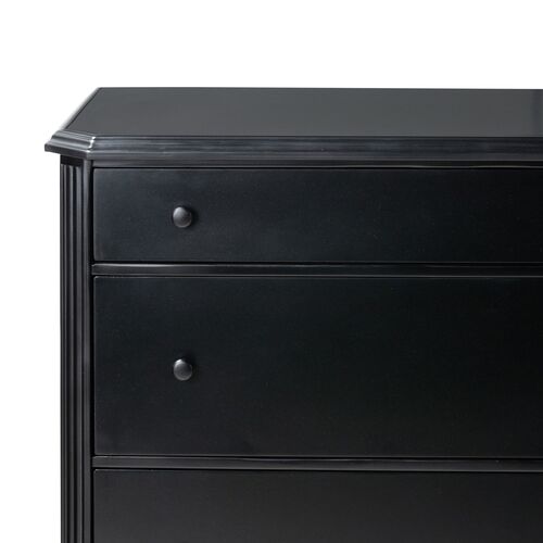 Malachi 6-Drawer Dresser, Black Iron 3 Malachi 6-Drawer Dresser, Black Iron