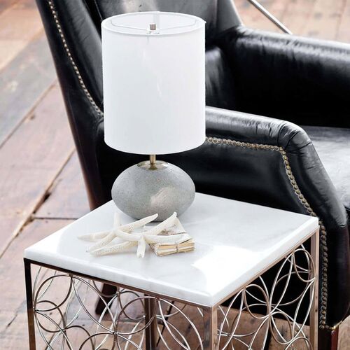 Concrete Mini Orb Table Lamp, Natural 6 Concrete Mini Orb Table Lamp, Natural