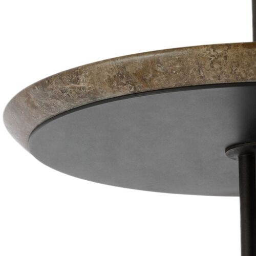Tavlian Large Tray Table Floor Lamp, Black 7 Tavlian Large Tray Table Floor Lamp, Black