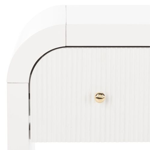 Tansy 1-Drawer Curved Nightstand 4 Tansy 1-Drawer Curved Nightstand