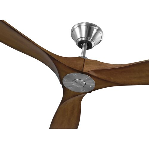 Maverick Ceiling Fan, Koa/Steel 2 Maverick Ceiling Fan, Koa/Steel