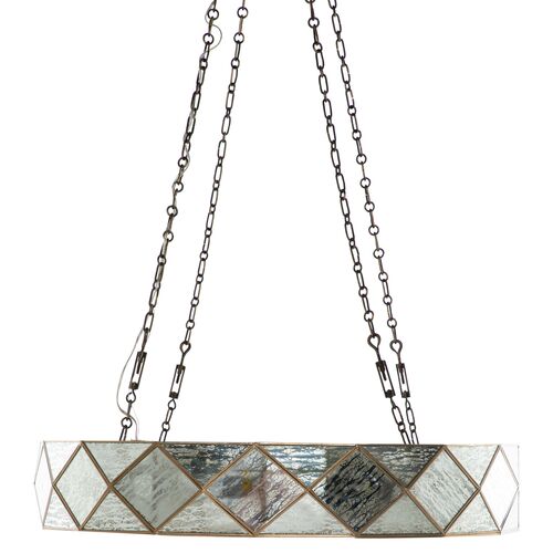 Maybelle Large Chandelier, Antique Brushed Brass 1 Maybelle Large Chandelier, Antique Brushed Brass