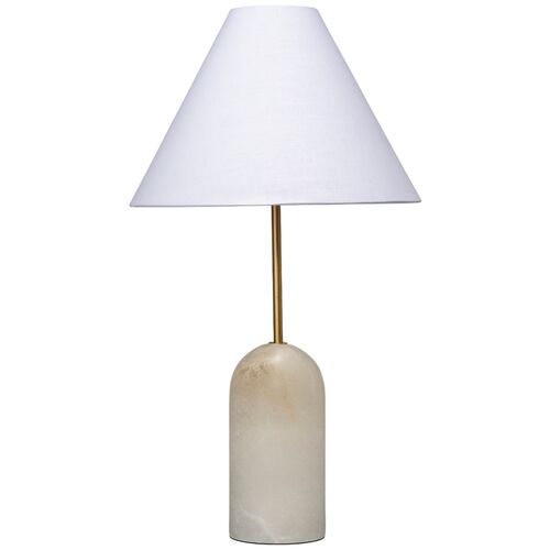 Holt Table Lamp, Natural Travertine 1 Holt Table Lamp, Natural Travertine