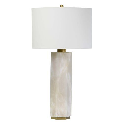 Gear Alabaster Table Lamp, Neutral 1 Gear Alabaster Table Lamp, Neutral