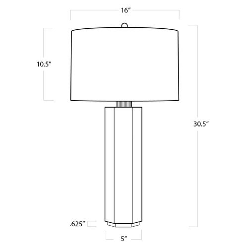 Gear Alabaster Table Lamp, Neutral 10 Gear Alabaster Table Lamp, Neutral