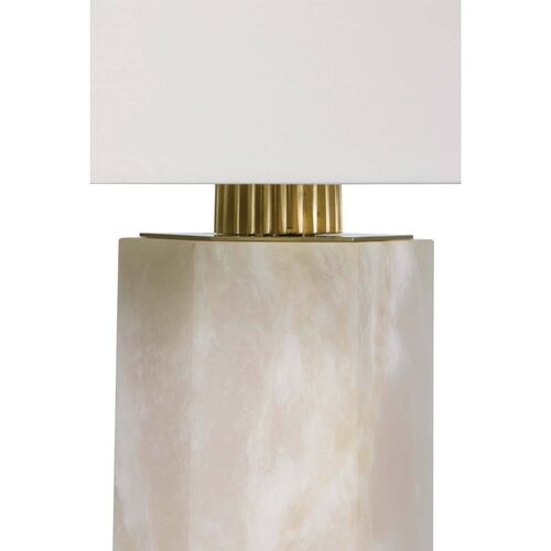 Gear Alabaster Table Lamp, Neutral 3 Gear Alabaster Table Lamp, Neutral