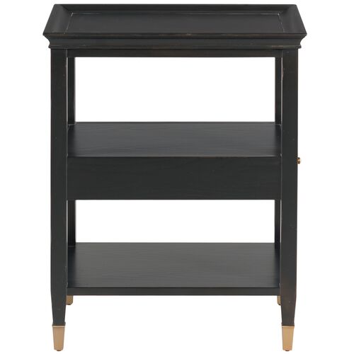Speedwell Nightstand, Black 3 Speedwell Nightstand, Black
