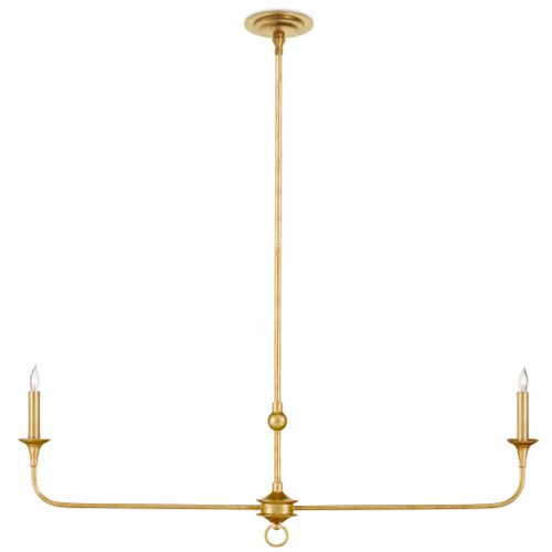Nottaway Linear Iron Chandelier 1 Nottaway Linear Iron Chandelier