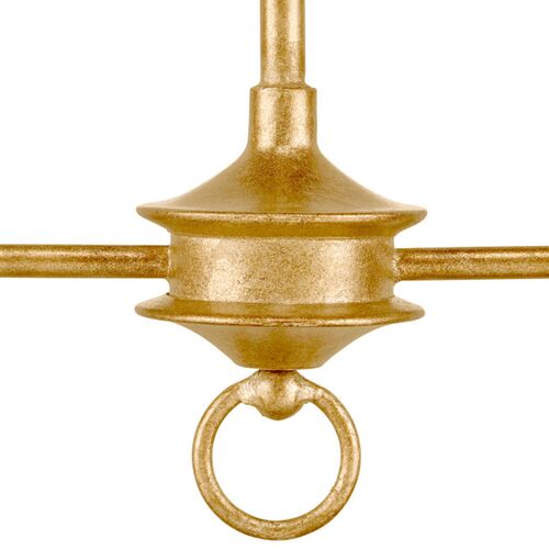 Nottaway Linear Iron Chandelier 4 Nottaway Linear Iron Chandelier