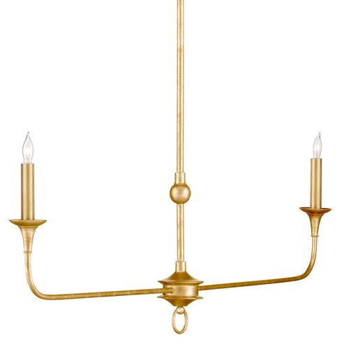 Nottaway Linear Iron Chandelier 5 Nottaway Linear Iron Chandelier