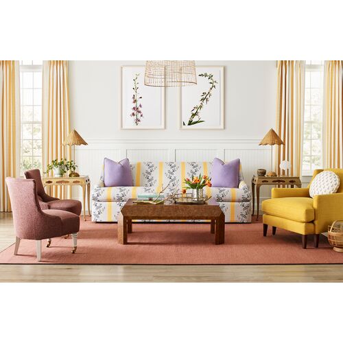 Cumulus Cane End Table, Almond 7 Cumulus Cane End Table, Almond