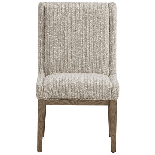 Leo Dining Chair, Oyster Beige Performance 2 Leo Dining Chair, Oyster Beige Performance