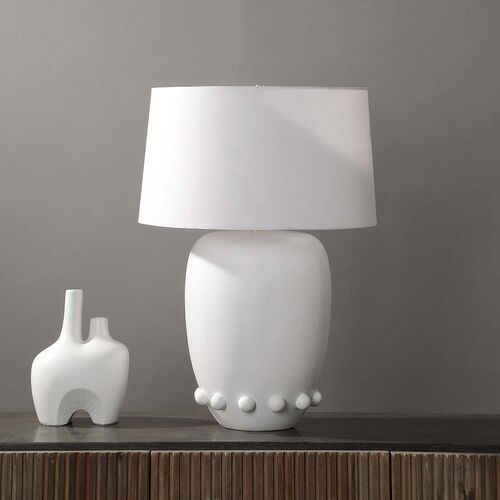 Aster Ceramic Table Lamp, Off-White 3 Aster Ceramic Table Lamp, Off-White