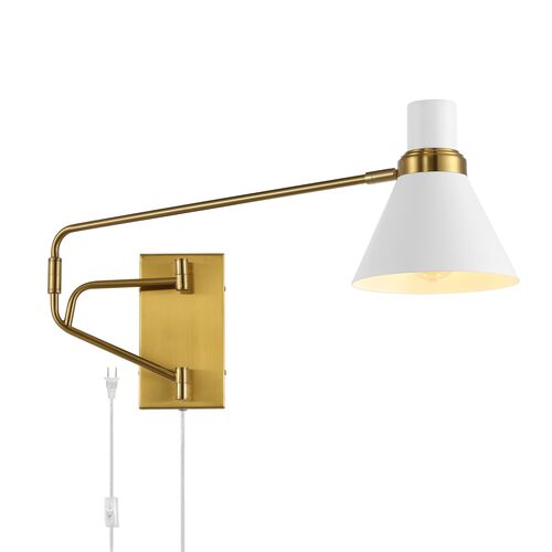 Enid 28" Plug-In Wall Sconce 1 Enid 28" Plug-In Wall Sconce