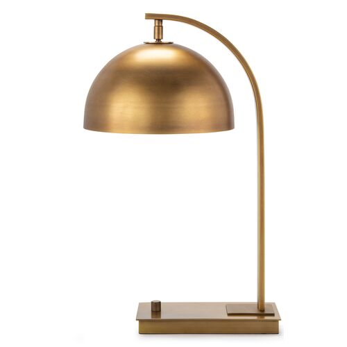 Otto Desk Lamp, Natural Brass 2 Otto Desk Lamp, Natural Brass