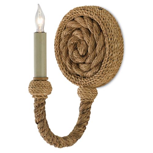 Wallis Rope Wall Sconce, Natural 1 Wallis Rope Wall Sconce, Natural