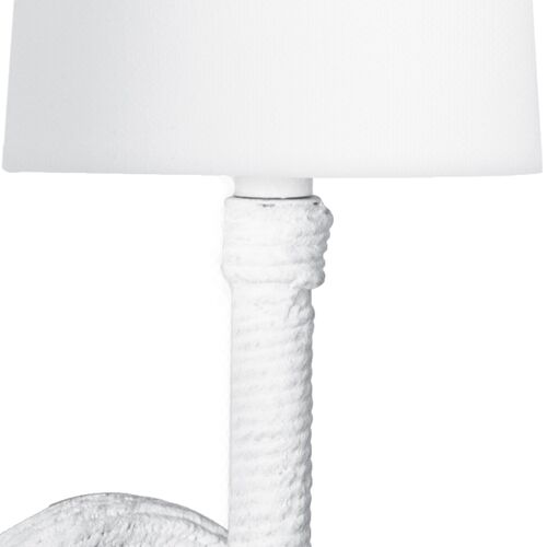 Boracay Wall Sconce, White Jute Rope 3 Boracay Wall Sconce, White Jute Rope