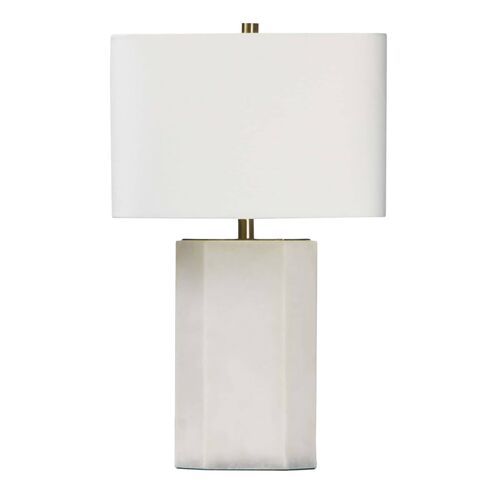 Grace Alabaster Table Lamp, Neutral 1 Grace Alabaster Table Lamp, Neutral