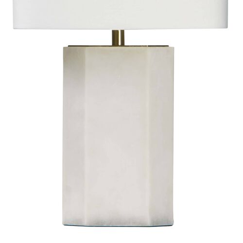 Grace Alabaster Table Lamp, Neutral 6 Grace Alabaster Table Lamp, Neutral