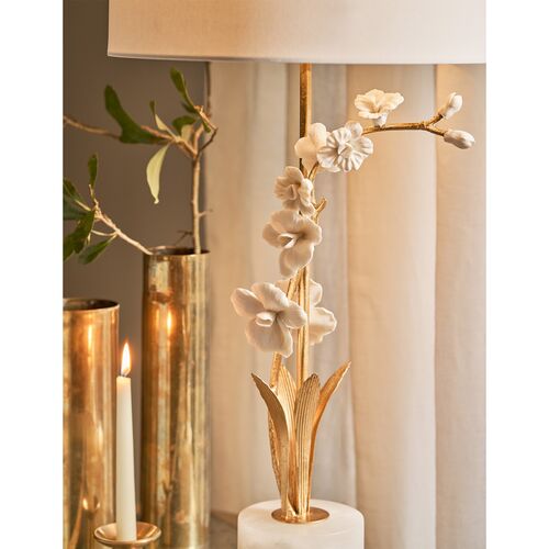 Thylane Buffet Lamp, Gold 8 Thylane Buffet Lamp, Gold