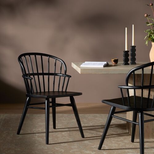 Sebastian Dining Chair, Black Ash 2 Sebastian Dining Chair, Black Ash