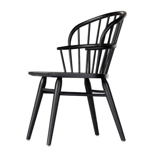 Sebastian Dining Chair, Black Ash 3 Sebastian Dining Chair, Black Ash