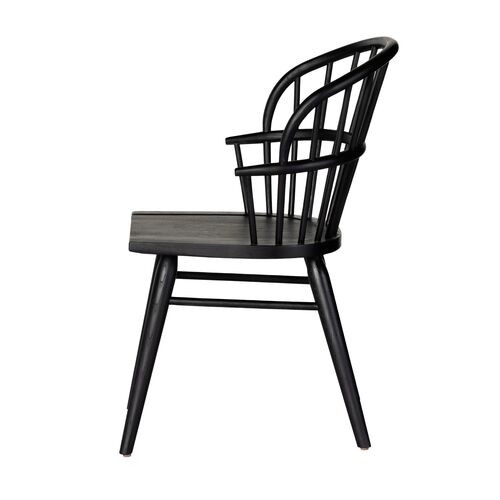 Sebastian Dining Chair, Black Ash 5 Sebastian Dining Chair, Black Ash