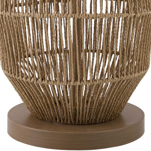 Mael Open Body Rattan Floor Lamp, Wheat 3 Mael Open Body Rattan Floor Lamp, Wheat