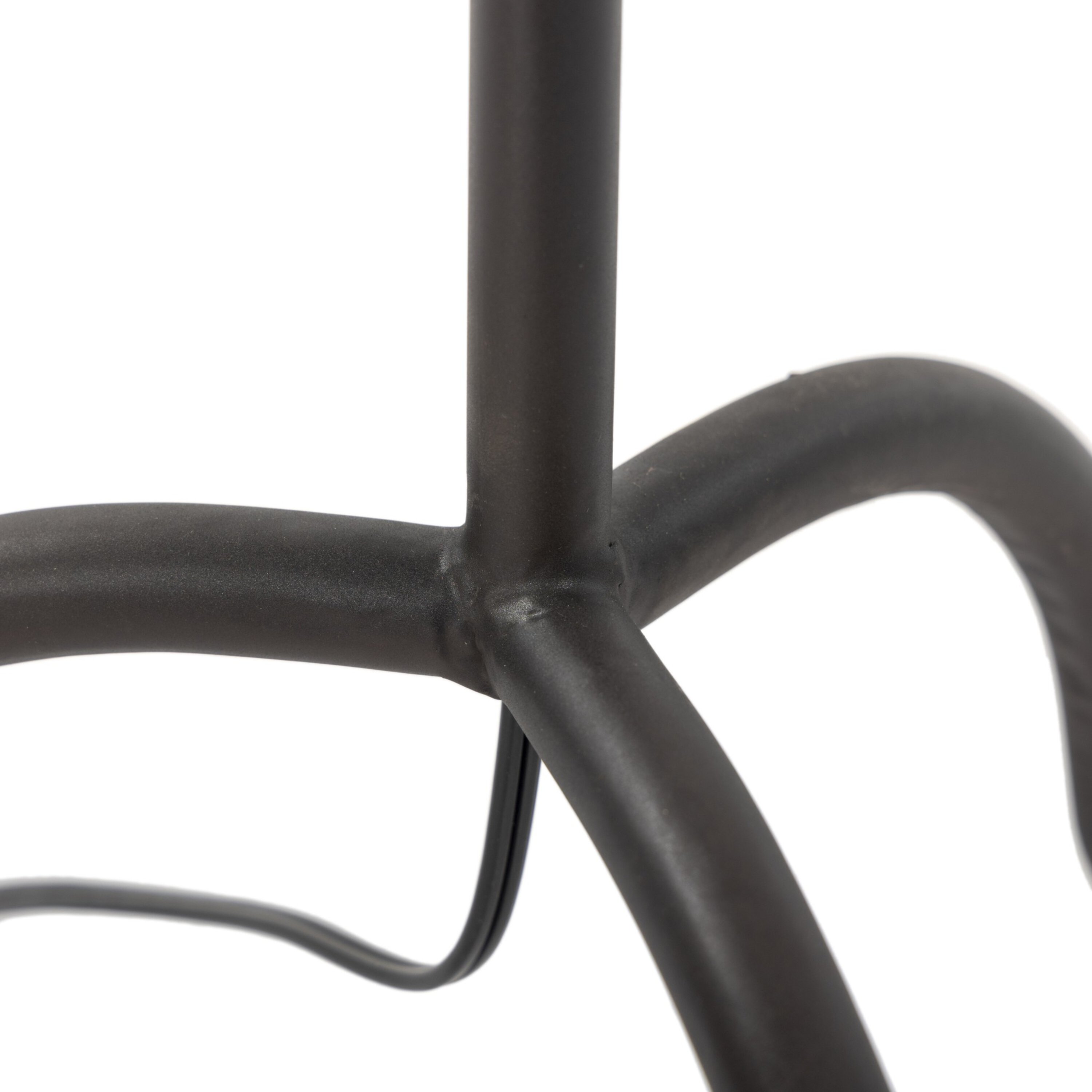 Fairwyn Floor Lamp, Natural Boucle/Black Wrought Iron 8 Fairwyn Floor Lamp, Natural Boucle/Black Wrought Iron