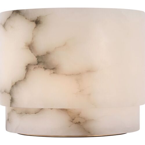 Tourne 8" Rechargeable Alabaster Accent Lamp 1 Tourne 8" Rechargeable Alabaster Accent Lamp