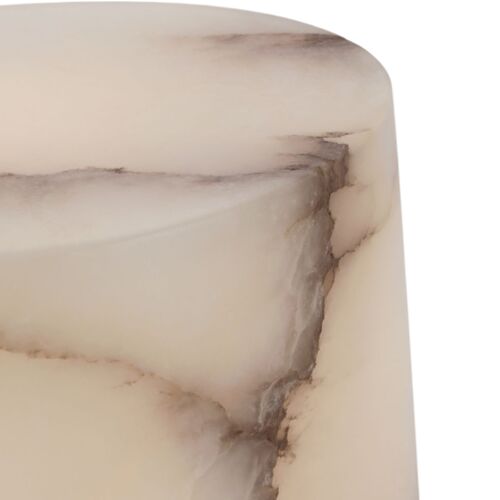 Tourne 8" Rechargeable Alabaster Accent Lamp 4 Tourne 8" Rechargeable Alabaster Accent Lamp